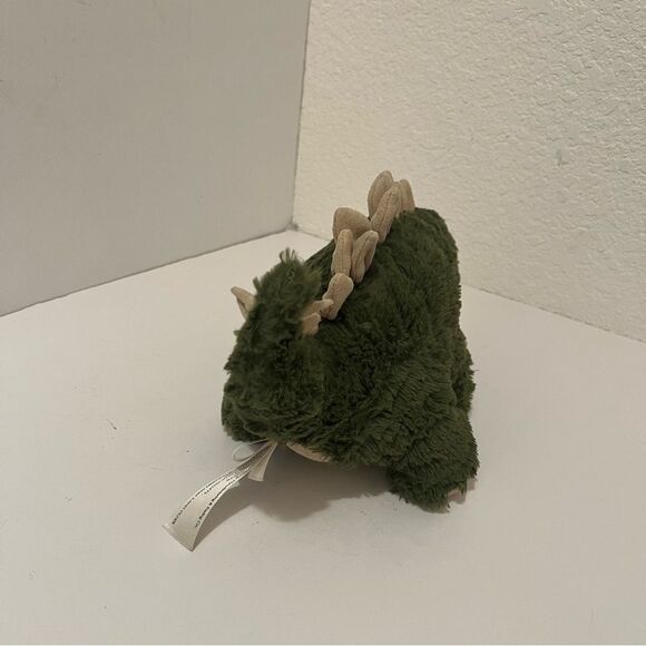 Destination Holiday Stegosaurus Green Plush 12" Stuffed Animal Toy Dinosaur - Picture 7 of 11